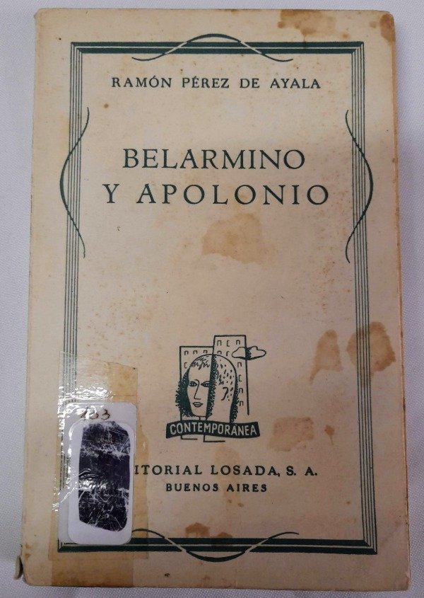 Producto - Belarmino Y Apolonio - Ramon Pérez De Ayala - Losada Contemporanea