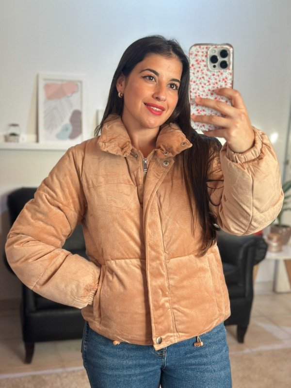 Producto - Campera Maldivas (Beige) - Talles L/XL (Busto hasta 115)