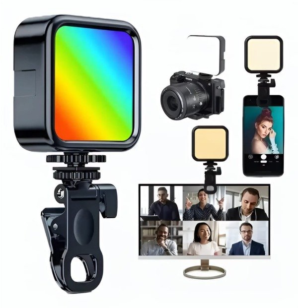Producto - Luz selfie RGB BLANCO