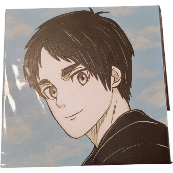 Producto - Cuadro Eren Attack on Titan Shingeki Color Kerito 17x17 Otorii Store