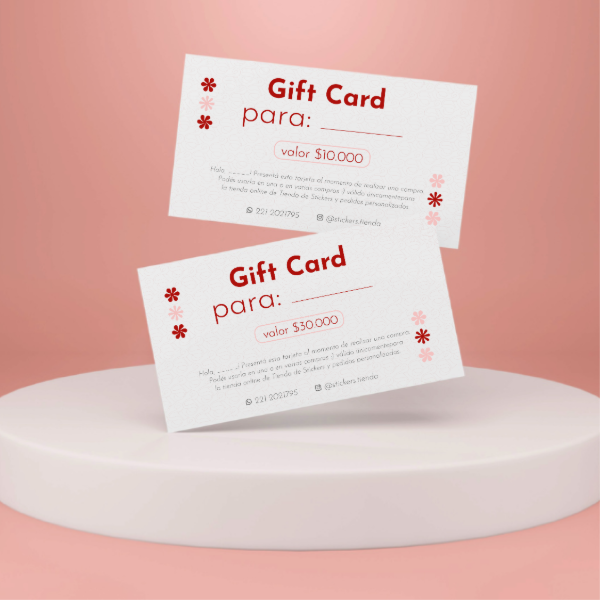 Producto - Gift Card