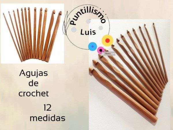 Producto - Agujas crochet x 12 unidades