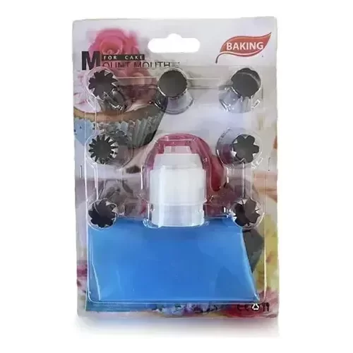 Producto - SET PICOS GRANDES CV Q x 7 c/adaptador y manga
