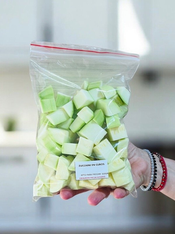 Producto - Zucchini en cubos