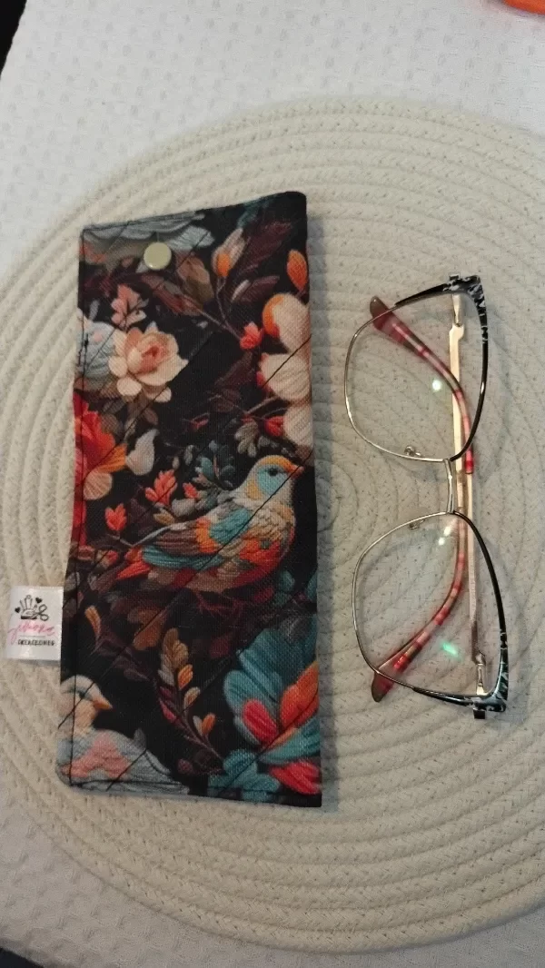 Producto - ESTUCHE PORTA ANTEOJOS PAJARITOS 2 - 2
