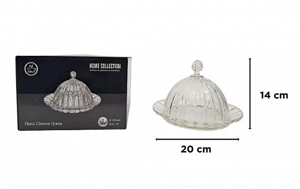 Producto - CAMPANA DE VIDRIO 20CM CALADA SUG913AG