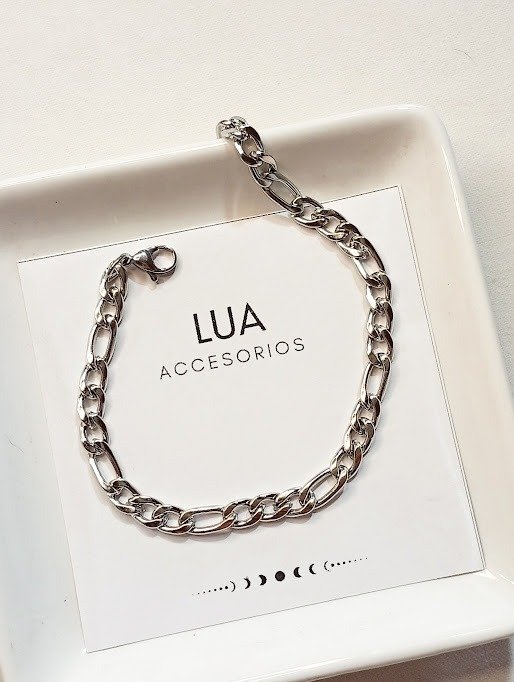 Producto - Pulsera figaro - Acero quirúrgico
