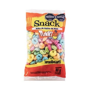 Producto - ANILLOS COLORES CEREAL TUNKI 80GR