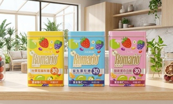Producto - Gomitas Frutales con colageno Romario o vitaminas (Ingrese para elegir)