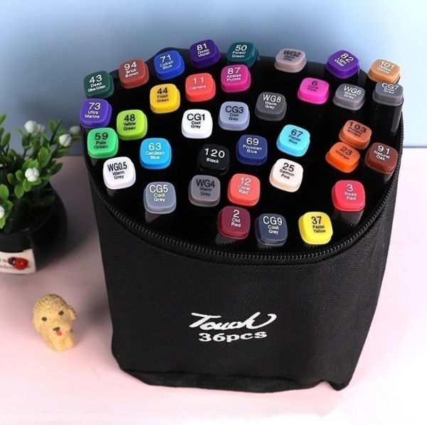 Producto - Set de Marcadores x36 - Doble Punta