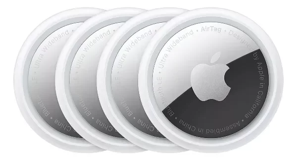 Producto - Airtag Apple Blanco Pack 4 Unidades Bluetooth