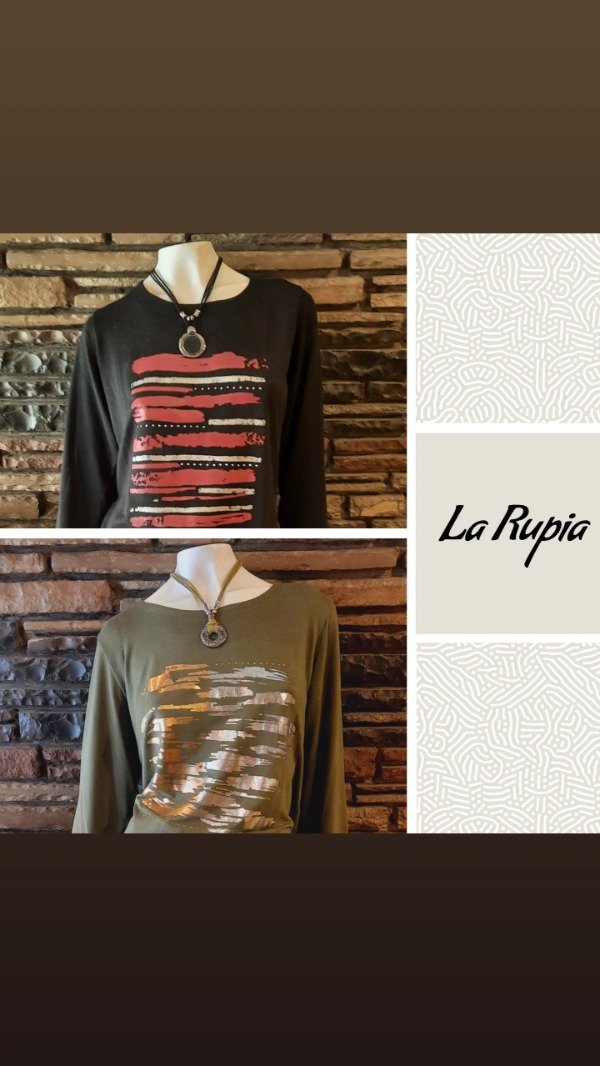 Producto - Remera lanilla estampada - 0