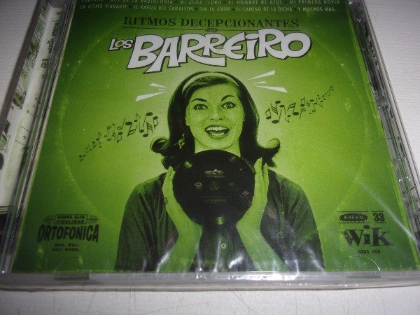 Producto - CD LOS BARREIRO RITMOS DECEPCIONANTES NUEVO F10 ROCKABILLY SURF - 0