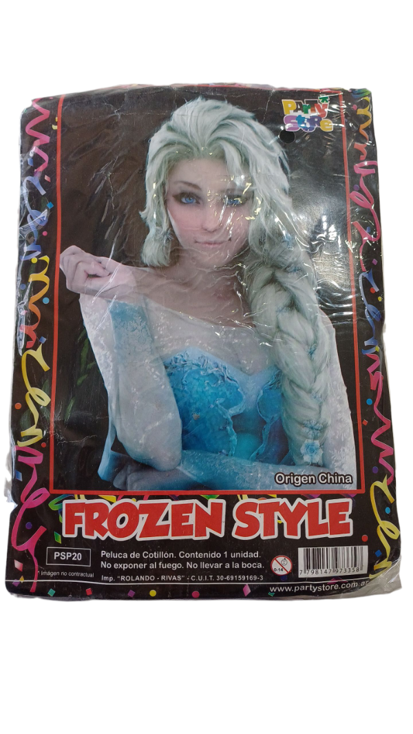 Producto - Peluca Elsa Frozen