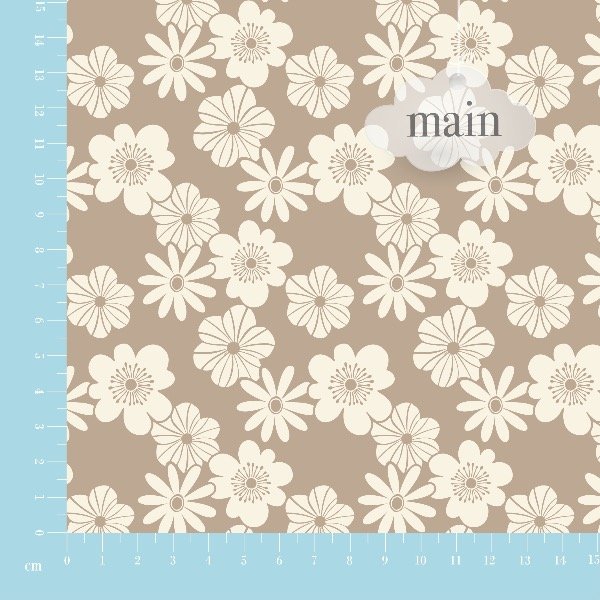 Producto - Flores Nélida Beige Con Natural
