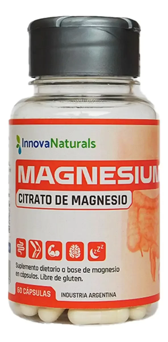 Producto - Innovanaturals Citrato De Magnesio X 60 Cápsulas - 2
