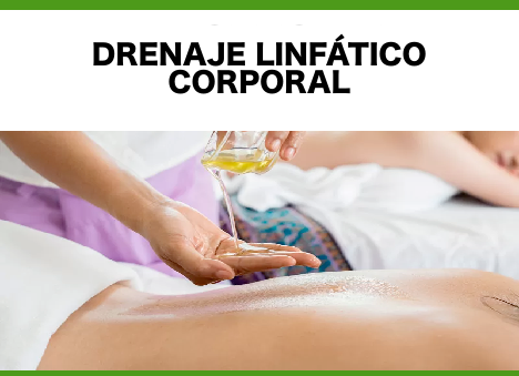 Producto - DRENAJE LINFÁTICO CORPORAL - Certificación Nacional