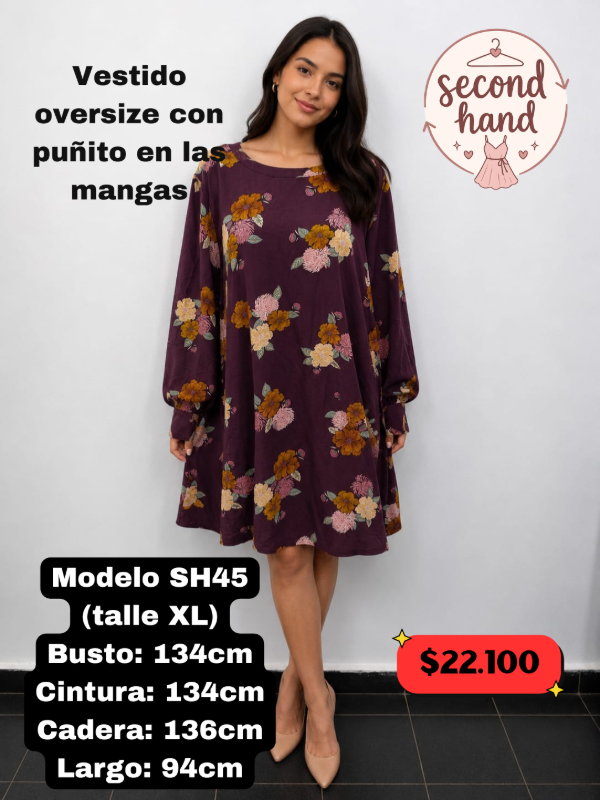 Producto - Vestido SECOND HAND (Art. SH45) TALLE XL