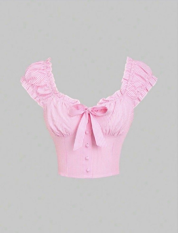 Producto - Topsito Valentina cuadrille