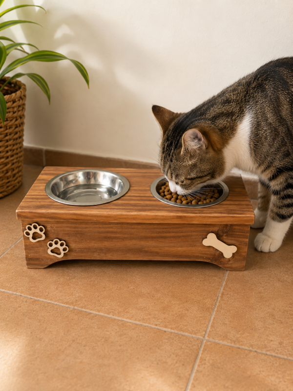 Producto - Comedero para perros y gatos en altura - 1