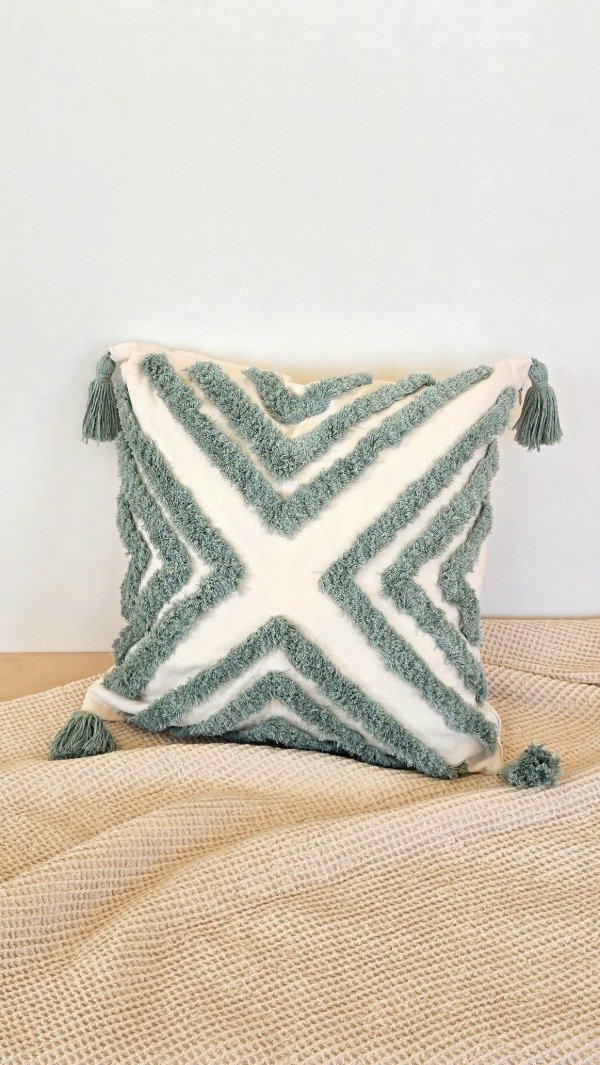 Producto - Almohadón boho aqua - 0
