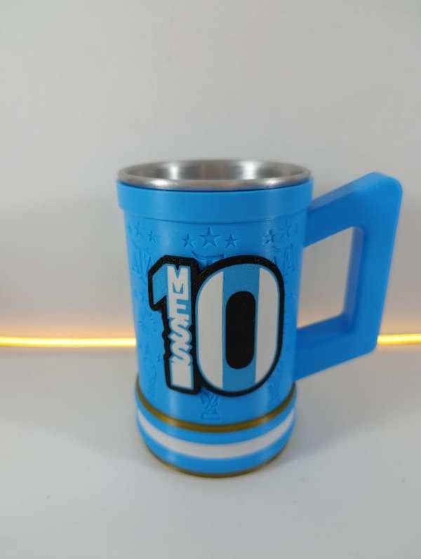 Producto - Vaso Chopp Selección Argentina - Edición Celeste - Messi - 650 ml