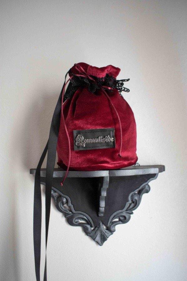 Producto - Carterita Pandora con hechizo indetectable de extensión Bordó