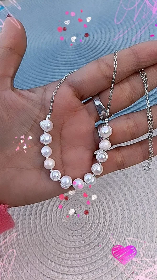 Producto - Choker perlas