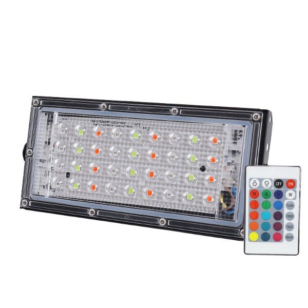Producto - REFLECTOR 50W RGB CON CONTROL (MC276)