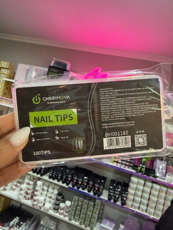Producto - Tips soft gel x100 unid coffin