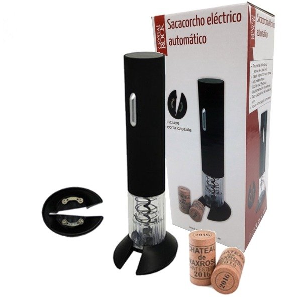 Producto - SACACORCHO AUTOMATICO A PILA CRYSTAL ROCK