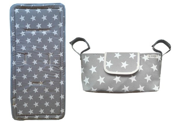 Producto - Colchoncito + Organizador para cochecito