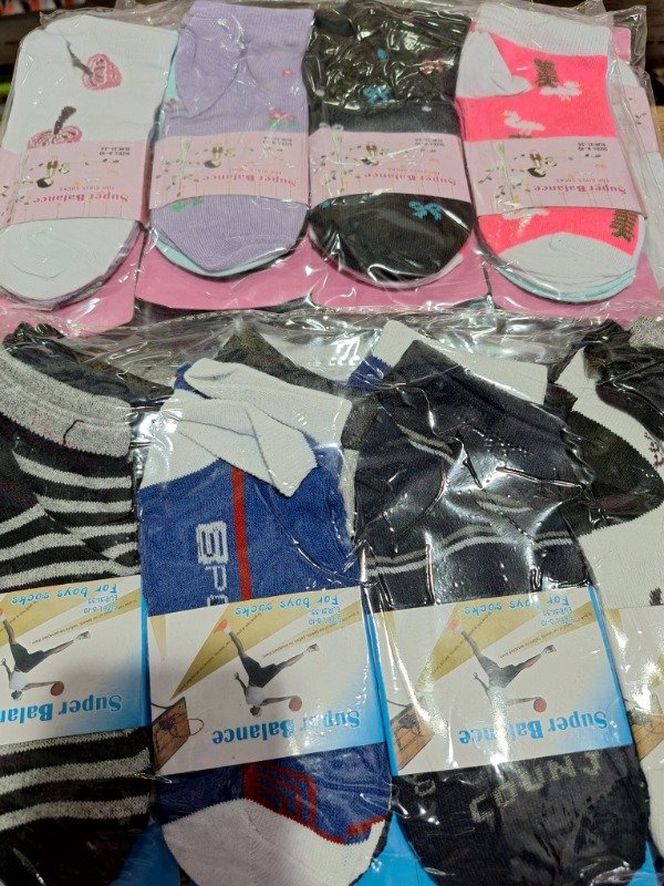 Producto - Medias soquete de niños x 12 pares - 3