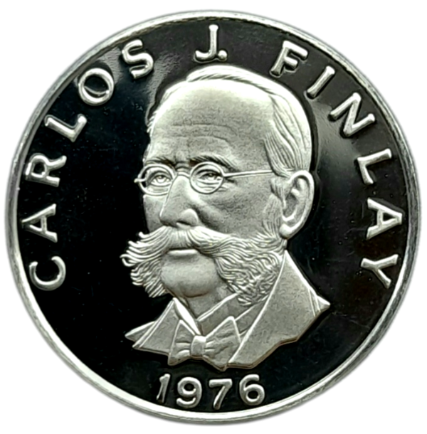 Producto - Panamá PROOF 5 Centimos 1976 C.Finlay (12.000 Muy Escasa!) Km#35 Unc