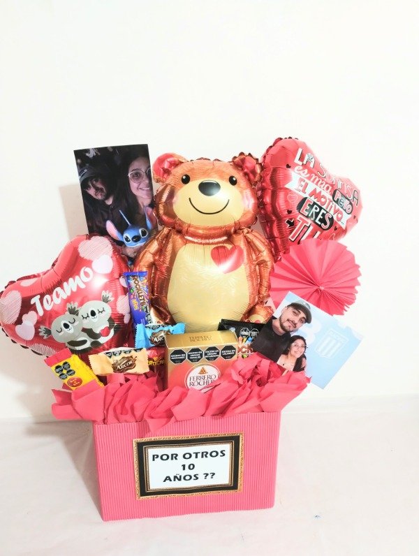Producto - Arreglito de novios osito enamorado