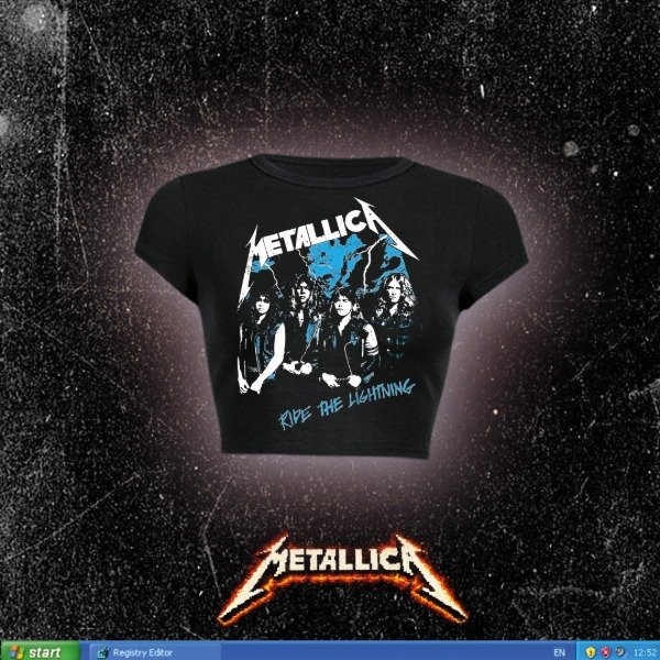 Producto - Ride the lightning - baby tee