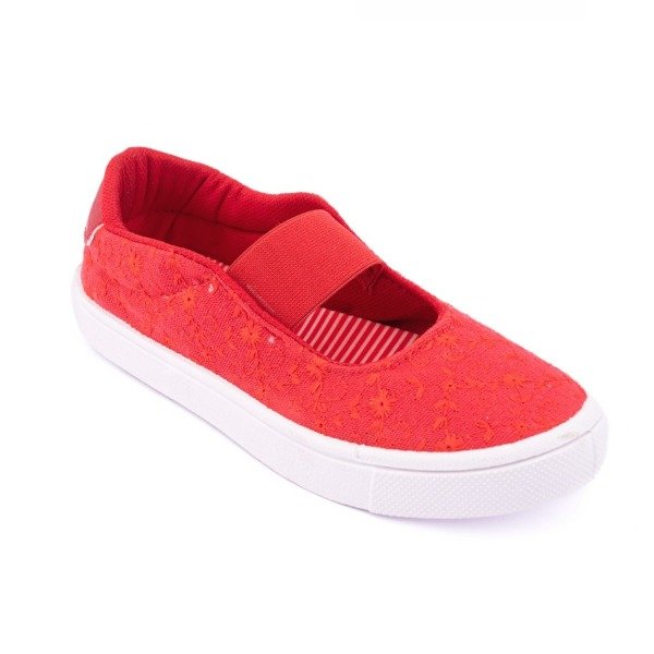 Producto - Guille Kid Junior Elastico - Broderie Rojo (por par)