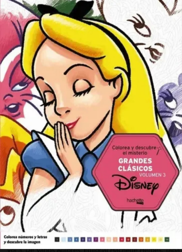 Producto - Libro para colorear Grandes Clásicos Volumen 3 Disney