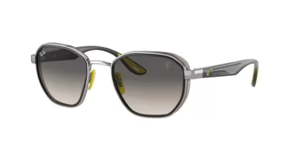 Producto - 100359 FERRARI-GUNMETAL GREY PATILLA PUNTA AMARILLA