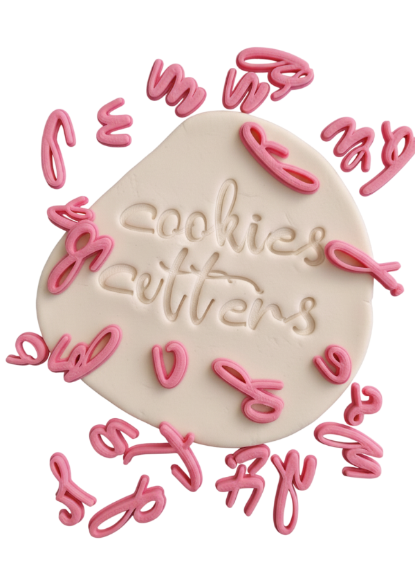 Producto - Sello Marcador Letra Cursiva Abecedario