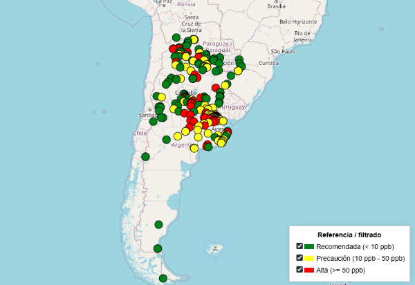 Producto - Mapa del Arsénico en Argentina - 0