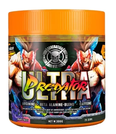 Producto - Predator 300 grs. pre entreno Generation Fit