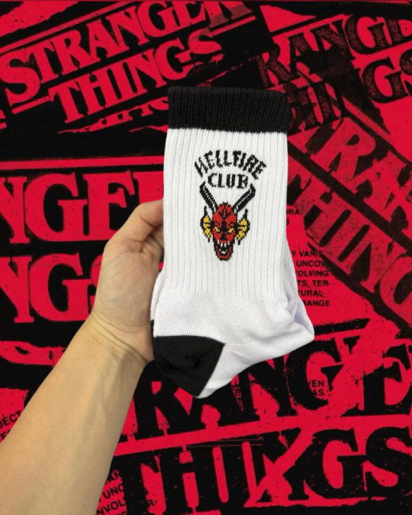 Producto - MEDIA 3/4 HELLFIRE - Blanca