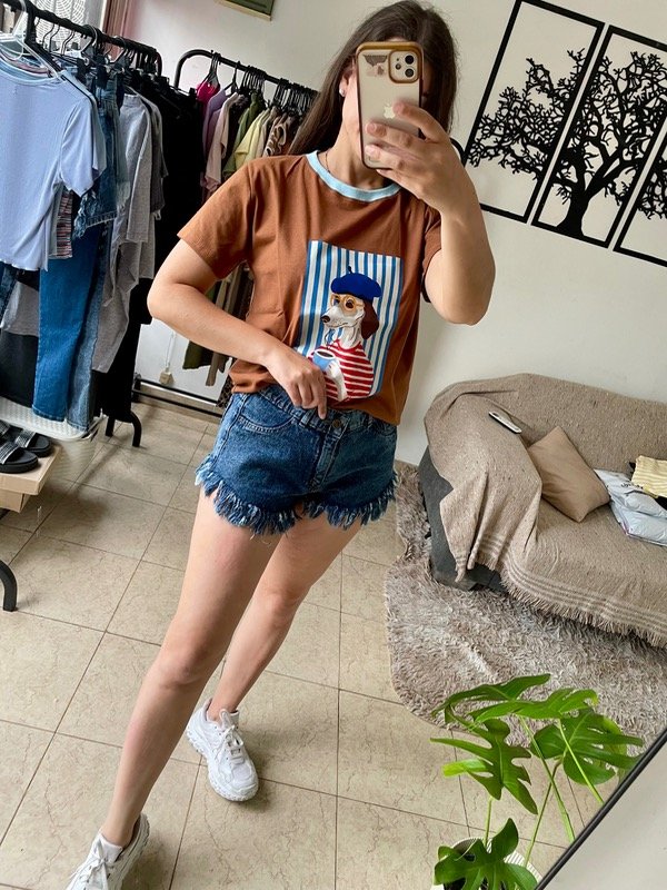 Producto - Short de jeans azul clásico