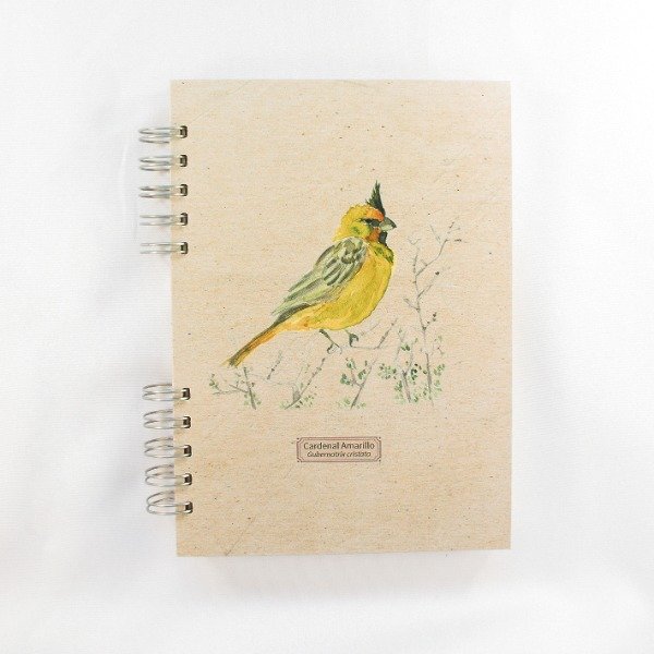 Producto - Cuaderno Anillado A5 Cardenal Amarillo