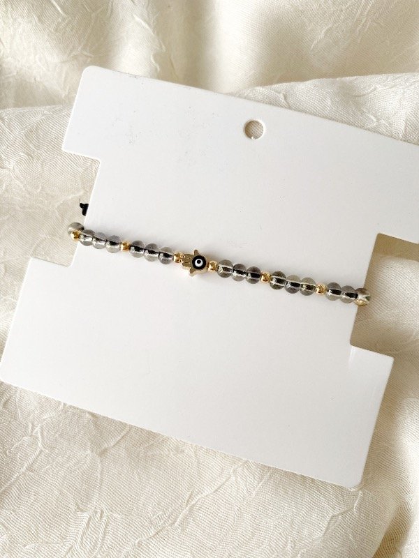 Producto - Pulsera hamsa negra