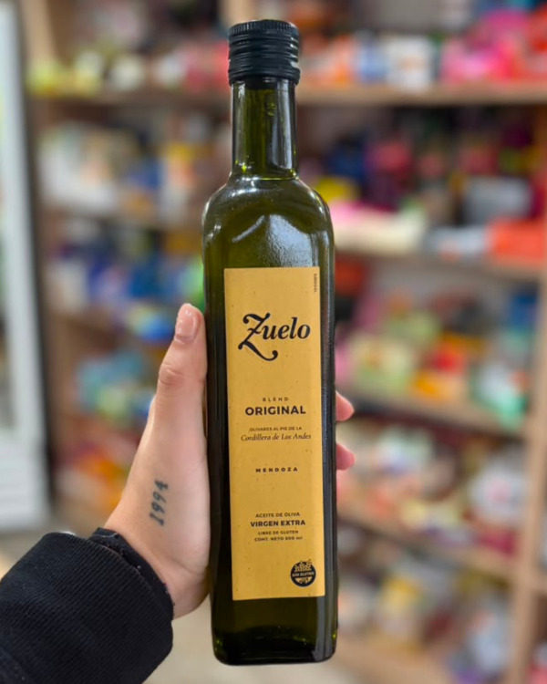 Producto - Aceite de oliva Virgen Extra "Zuelo" x500cc
