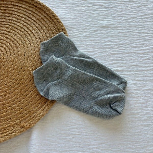 Producto - SOQUETE LISO GRIS