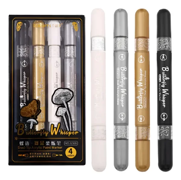 Producto - Marcadores / fibron de  pintura acrilica x4