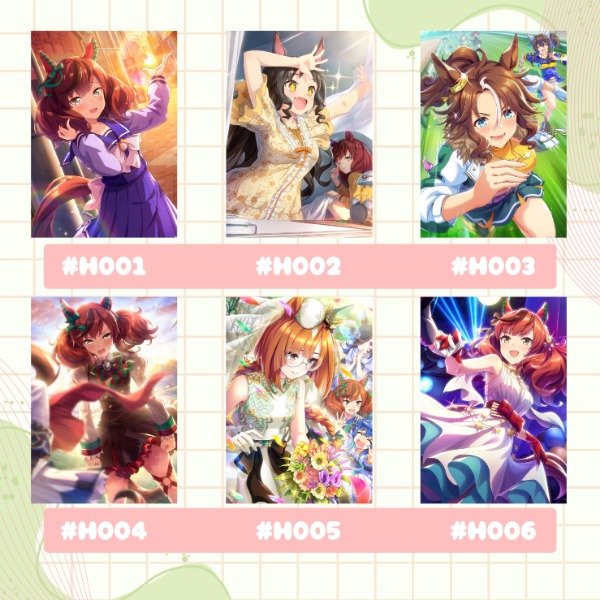Producto - Umamusume Pretty Derby 2 // Postales holográficas - 8